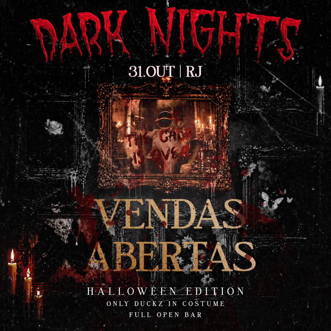 BALBÚRDIA DARK NIGHTS 10 BALBURDIA 2809 VENDAS ABERTAS FEED uai